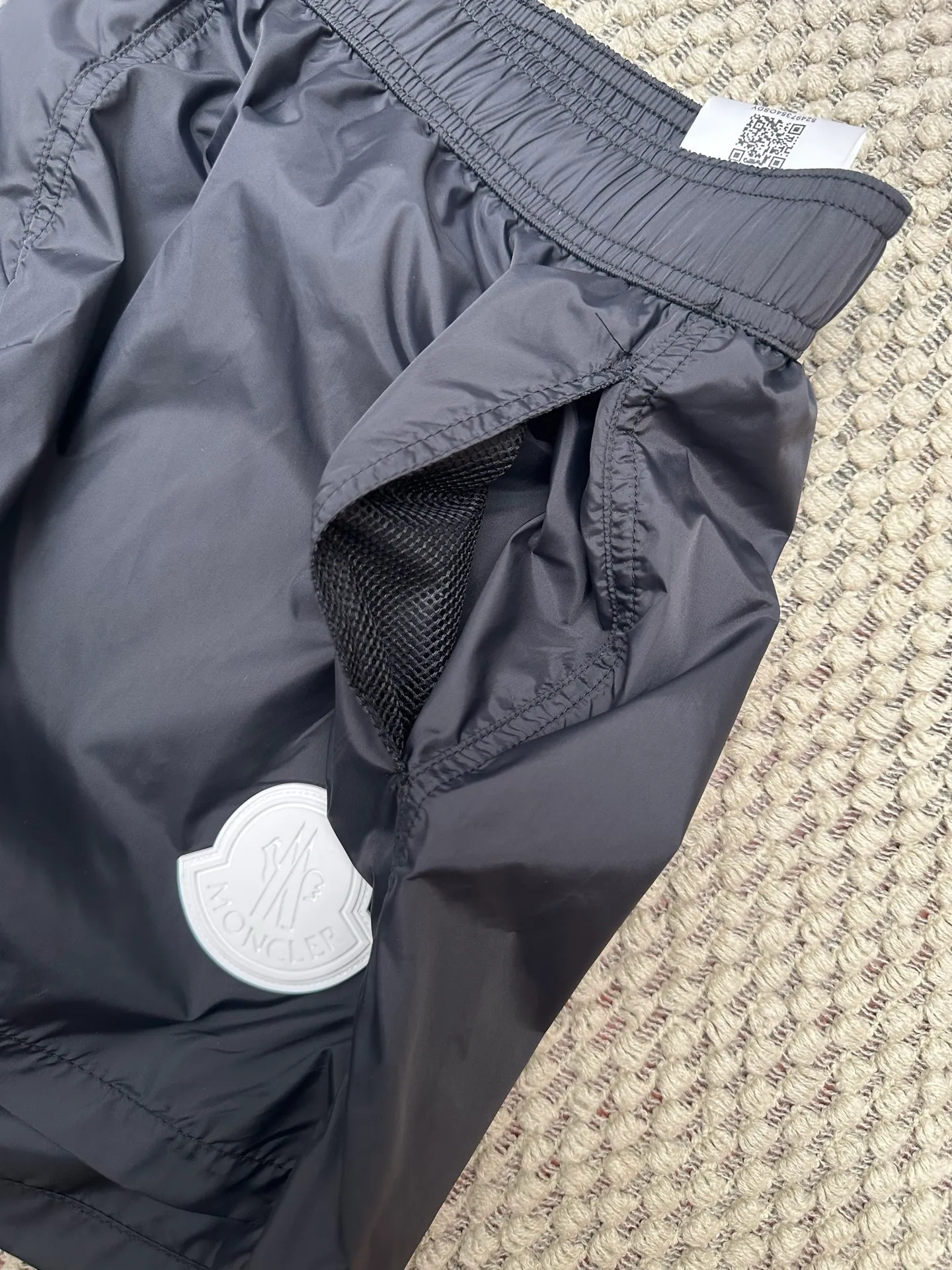 🔥P85💰 Moncler Authentic ： ： Logo Classic Breathable ：Black Navy Blue size：M L XL 2XL 3XL（100-200 ）